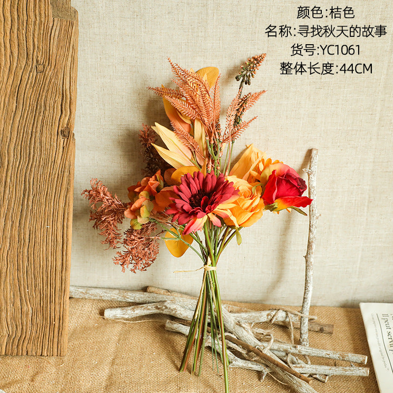 Autumn Colour Bouquet Flowers