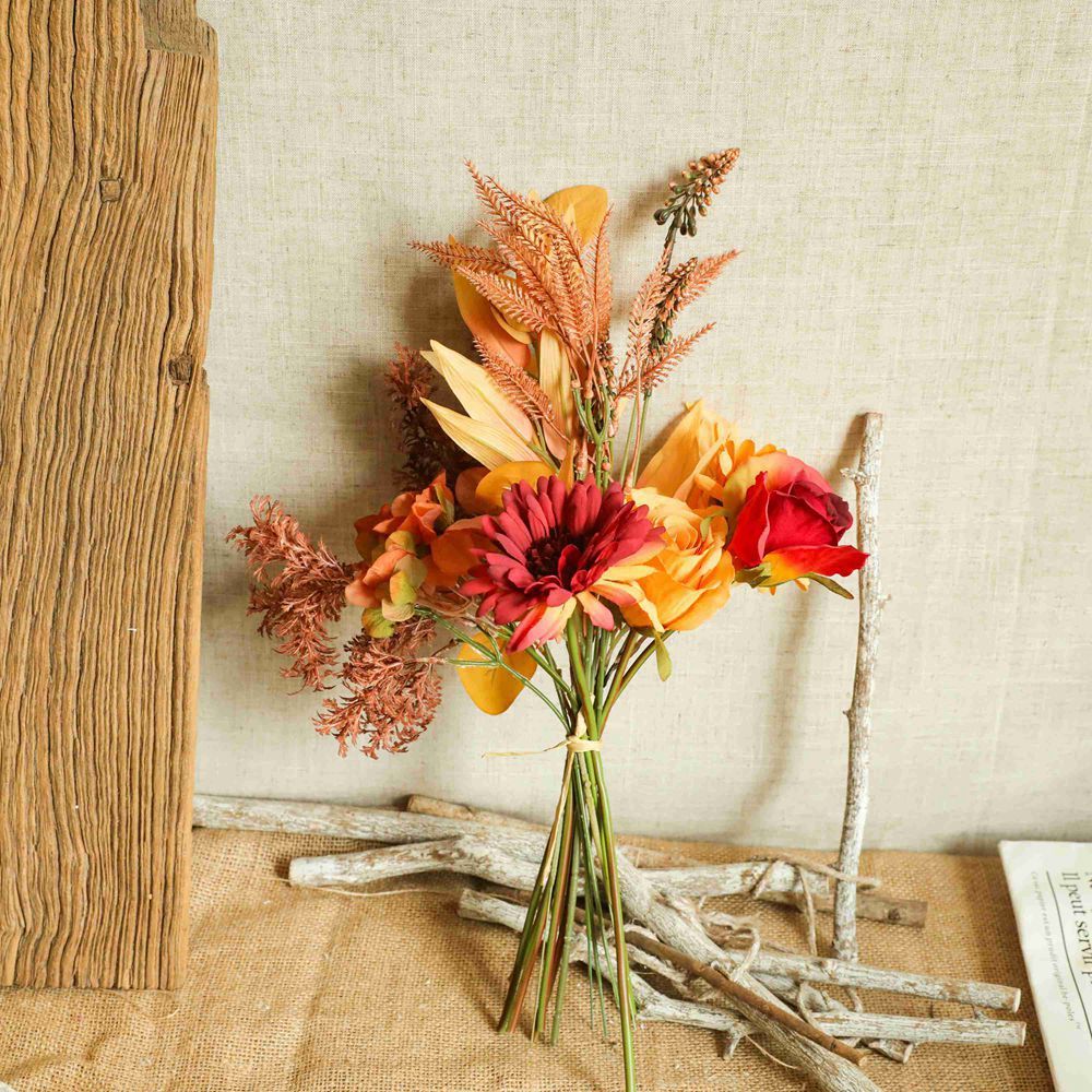 Autumn Colour Bouquet Flowers