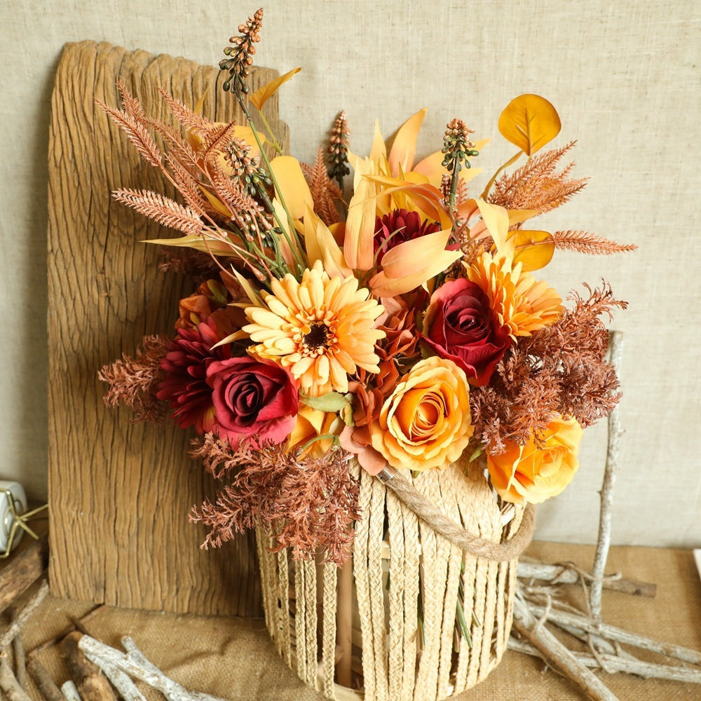 Autumn Colour Bouquet Flowers