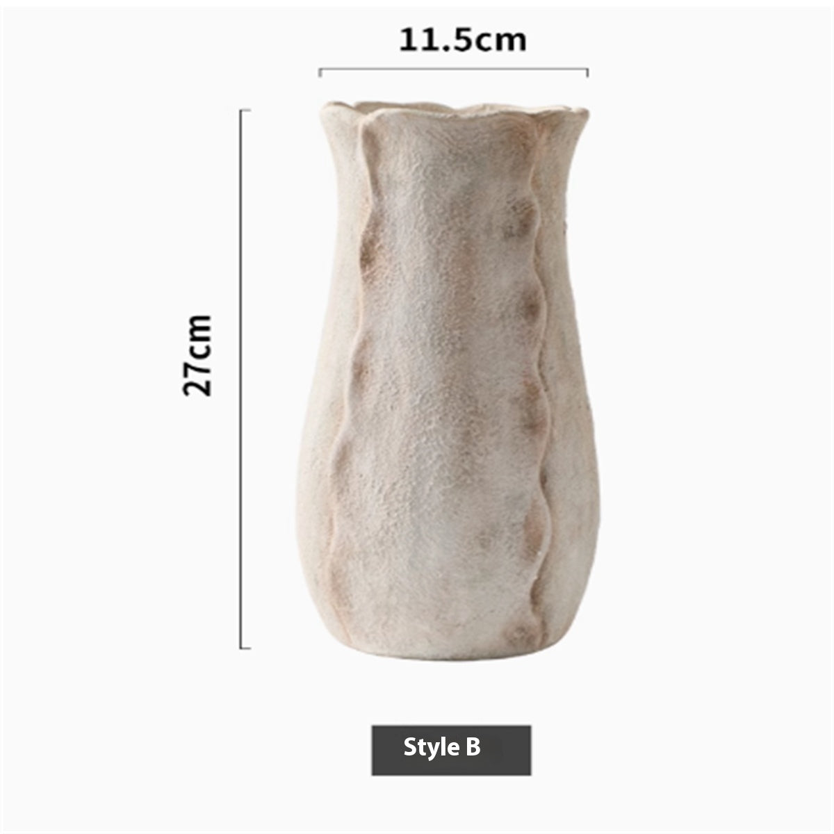 Wabi-Sabi Ceramic Vase