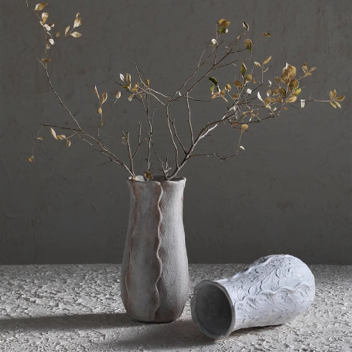 Wabi-Sabi Ceramic Vase