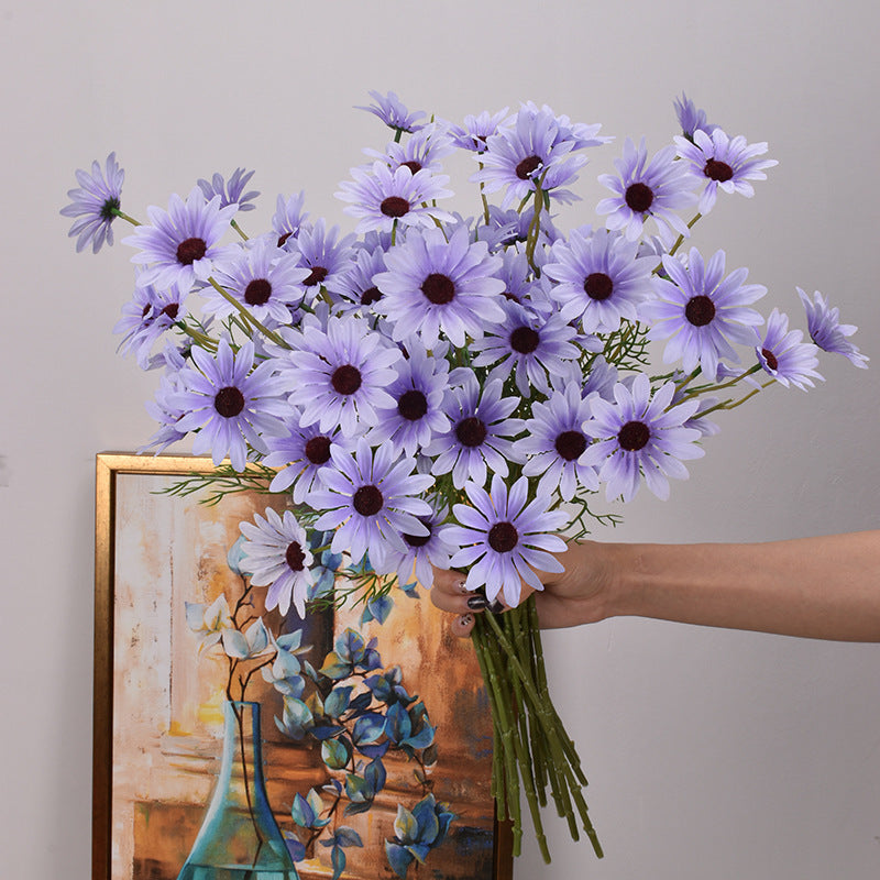 New York Aster Flowers- 5 Heads